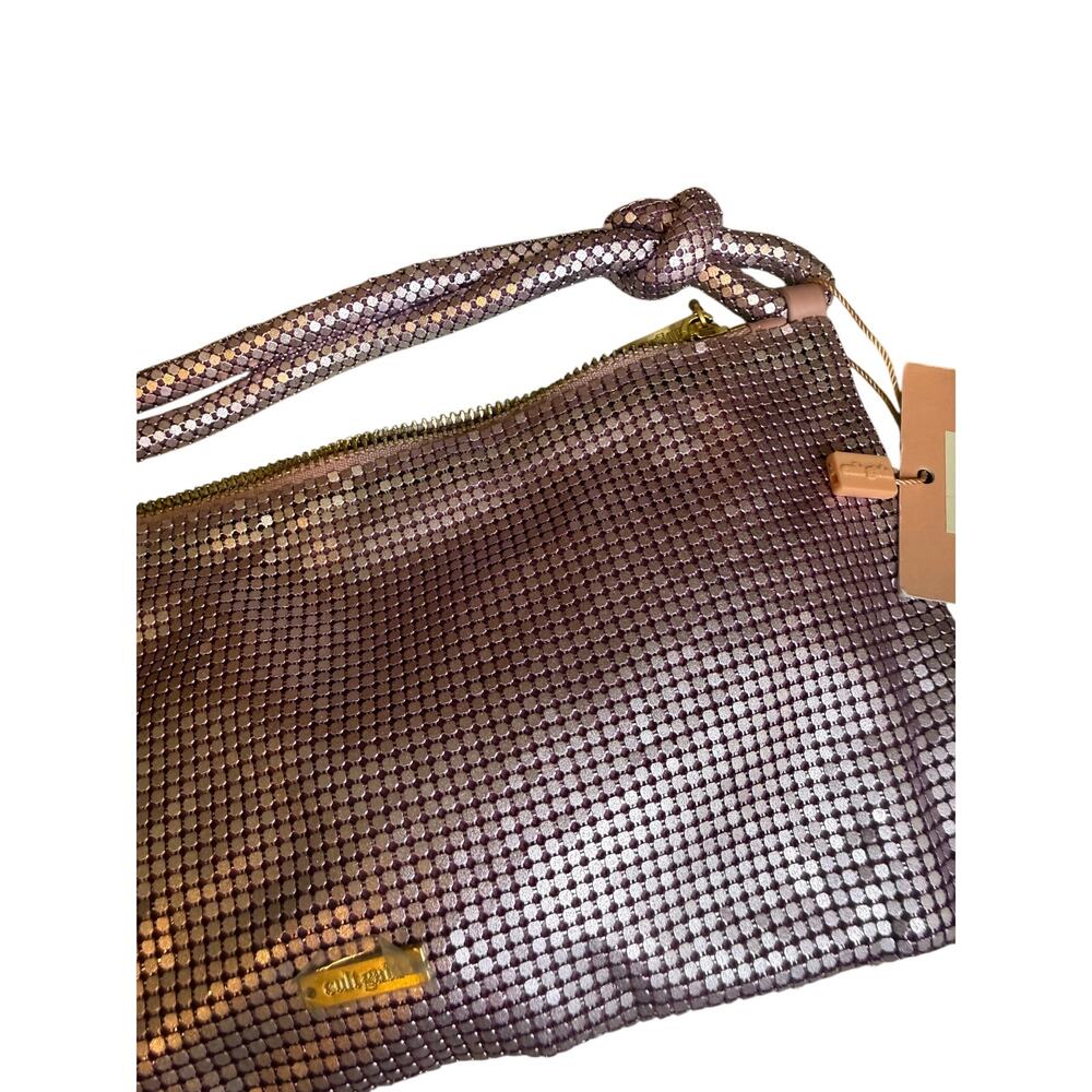 Cult Gaia Hera Nano Mesh Shoulder Bag Cameo Pink - Picture 4 of 7